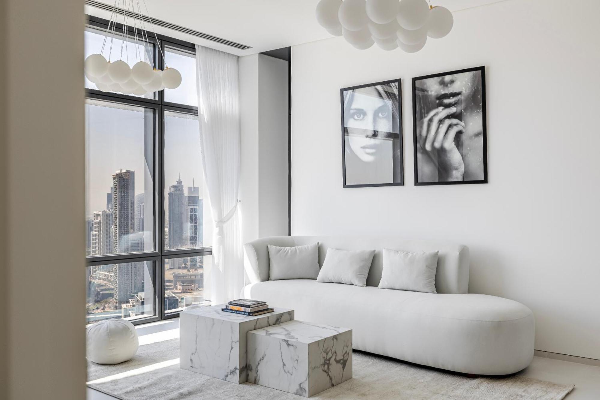 1Br Burj Khalifa View Index Tower Difc Apartment Dubai Luaran gambar